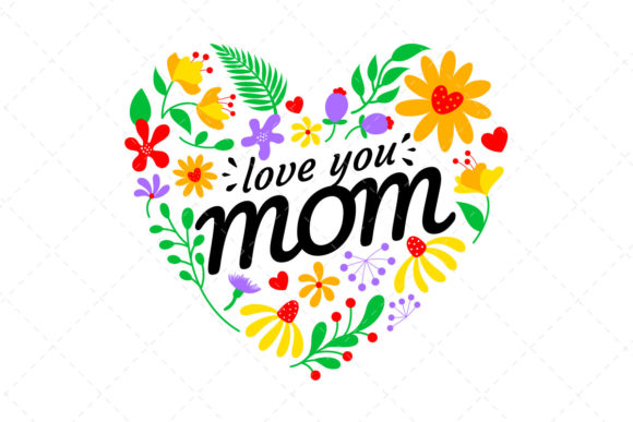 Reviewing Love You Mom Craft Design for Embroidery
